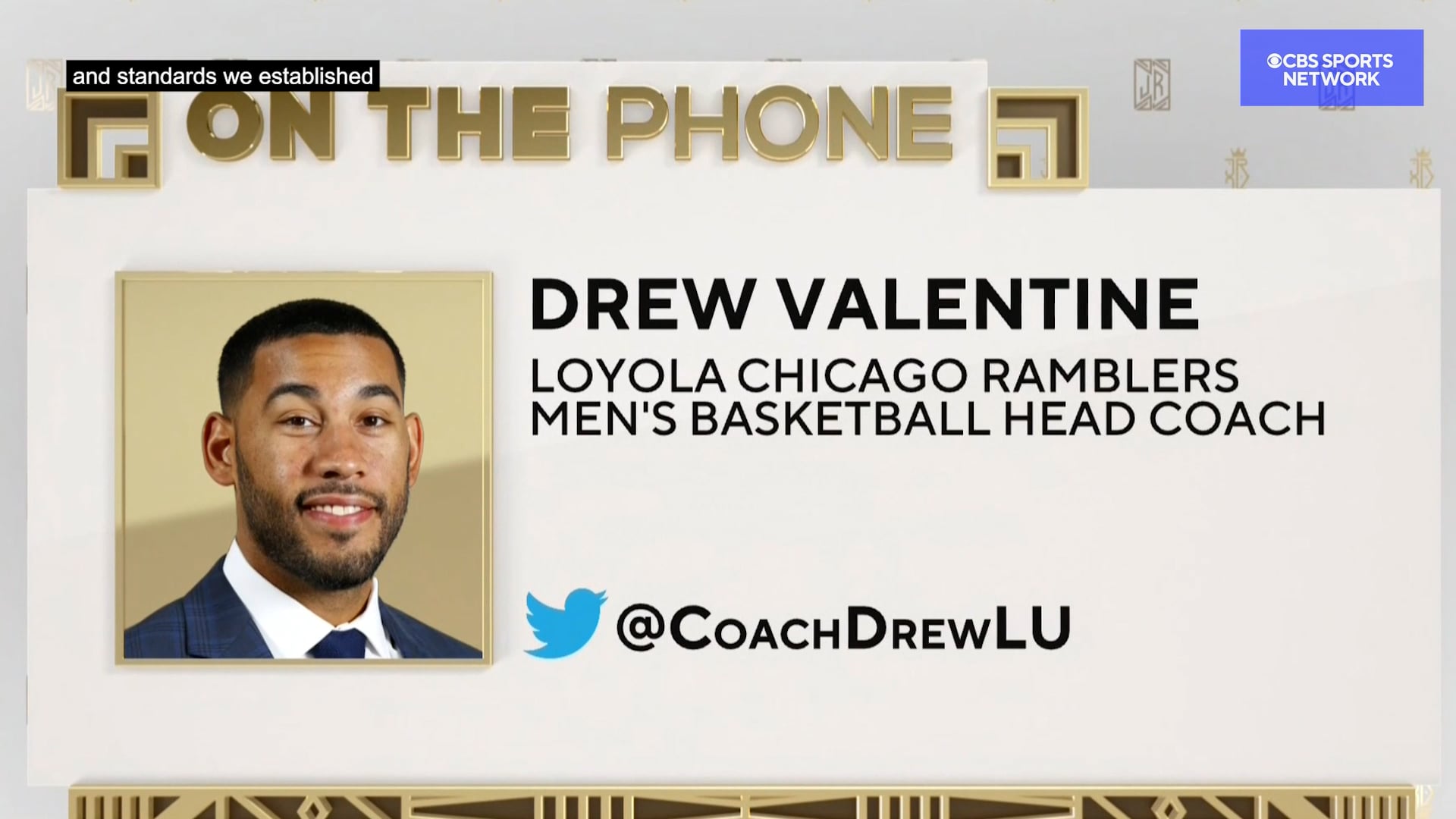 Drew Valentine on Porter Moser on Vimeo